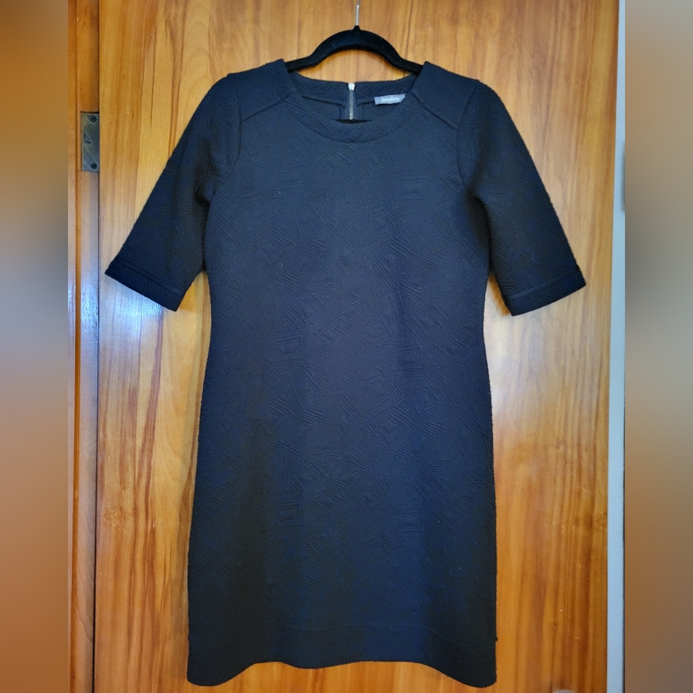 Neiman Marcus Black 3/4 Sleeve Dress